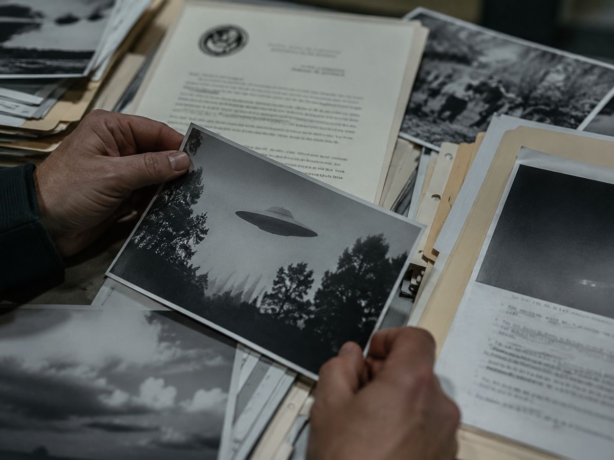 Documentos y fotografías sobre supuestos avistamientos de ovnis forman parte de los archivos desclasificados por el Gobierno de Estados Unidos tras décadas bajo reserva oficial.