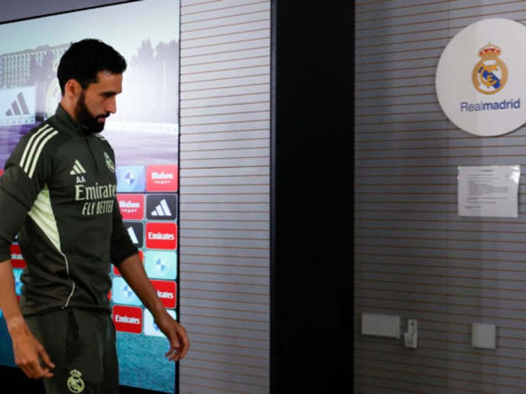 Arbeloa dirigirá su último partido con el Real Madrid ante el Athletic Club. Foto / EFE
