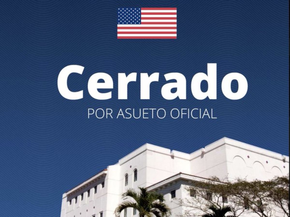 La Embajada de Estados Unidos en El Salvador informó que permanecerá cerrada el lunes 25 de mayo por la conmemoración del Memorial Day. Foto / Cortesía