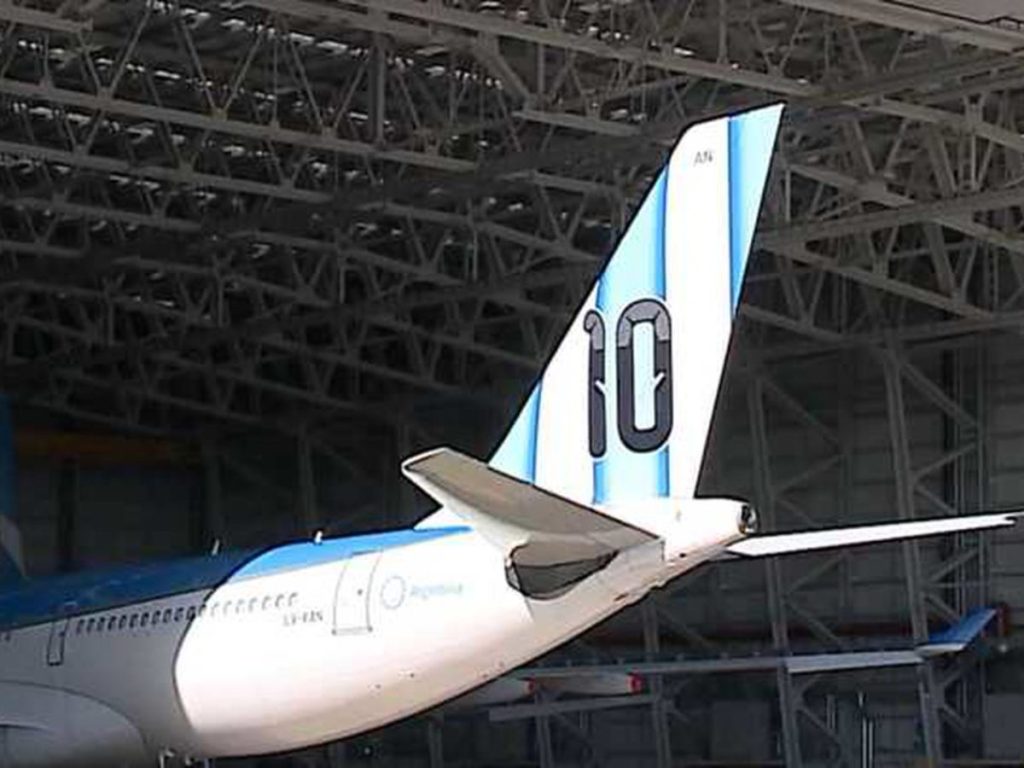 Avión de Messi llevará a Argentina al Mundial 2026.