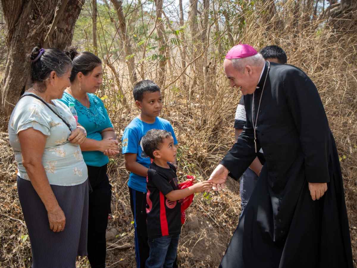 Habitantes de la comunidad Linderos, en Chalatenango, serán beneficiados con un nuevo sistema de agua potable impulsado por el proyecto Agua Segura.
