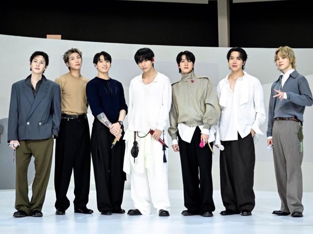 BTS ganó el premio a “Artista del Año” en los American Music Awards 2026, celebrados en Las Vegas. Fotografía/ Cortesía