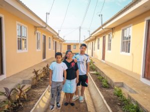 Las 84 viviendas serán entregadas a familias de la comunidad 10 de Mayo, en Ahuachapán.