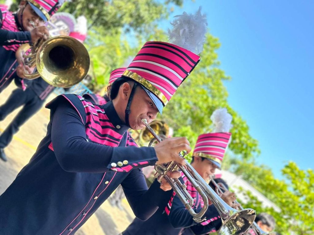 Las presentaciones de la Banda de Paz municipal tienen una duración aproximada de dos horas.