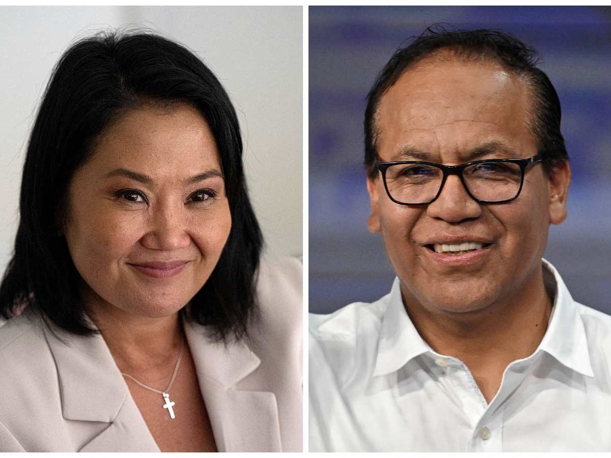 Keiko Fujimori y Roberto Sanchez