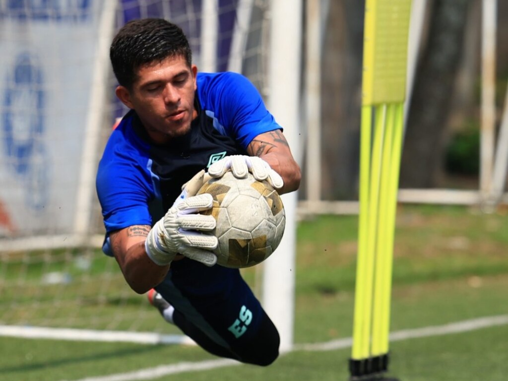Mario González ya trabaja físicamente para llegar en óptimas condiciones a los amistosos de junio con la Selecta. Fotografía/ FESFUT