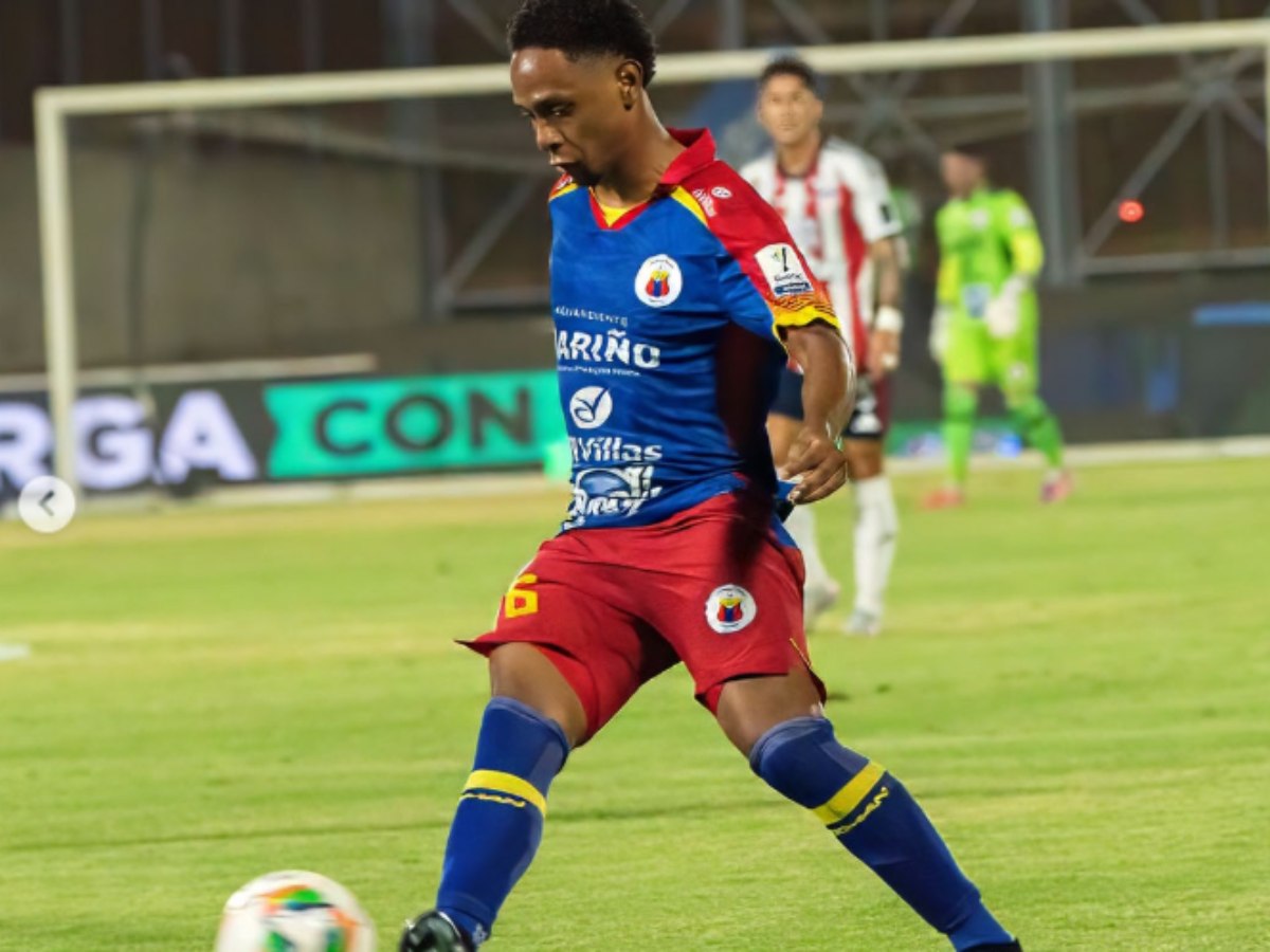 Mayer Gil anotó un golazo para el Deportivo Pasto. Foto AFP
