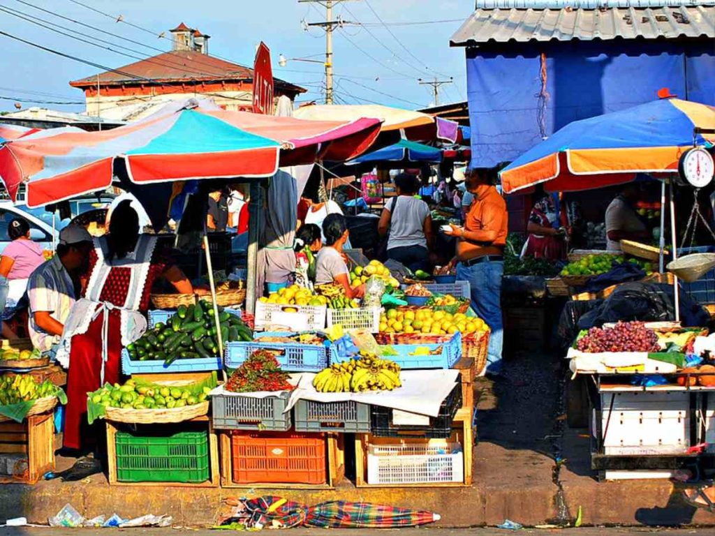 mercado de santa tecla