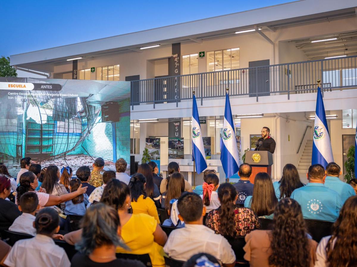 nayib escuelas cadena