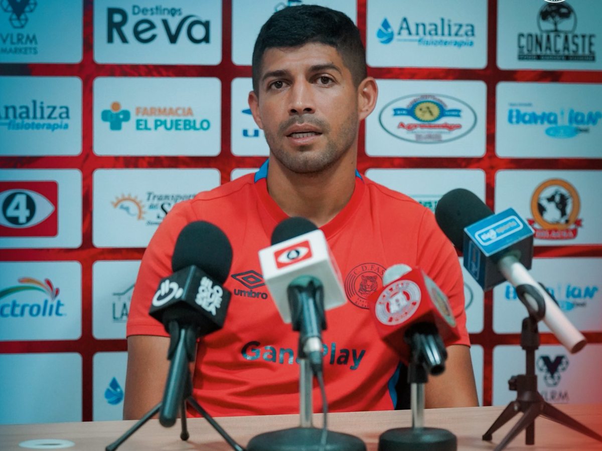 Nelson Bonilla, delantero FAS. Foto Cortesía FAS