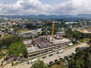 Portal Alcalá contempla dos torres con 336 apartamentos y genera 800 empleos en construcción.