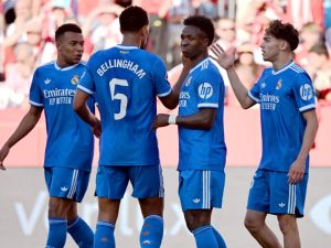 Real Madrid derrotó 1-0 al Sevilla. Foto AFP