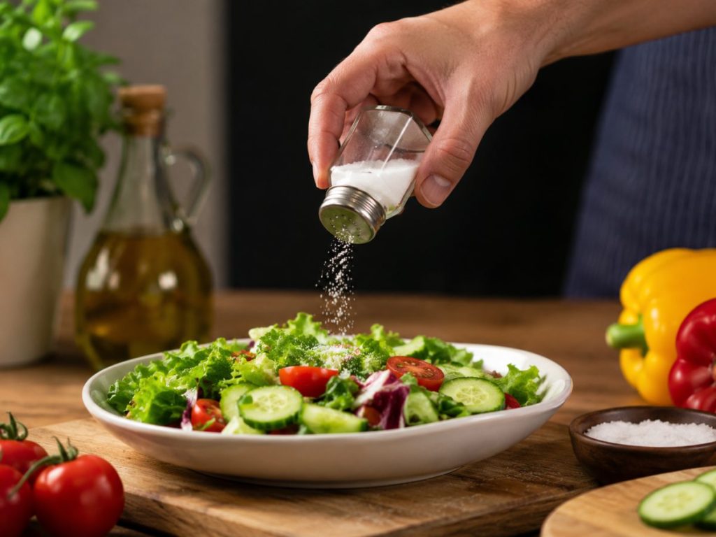 sal-familia-ensalada-salud-alimentación-comida