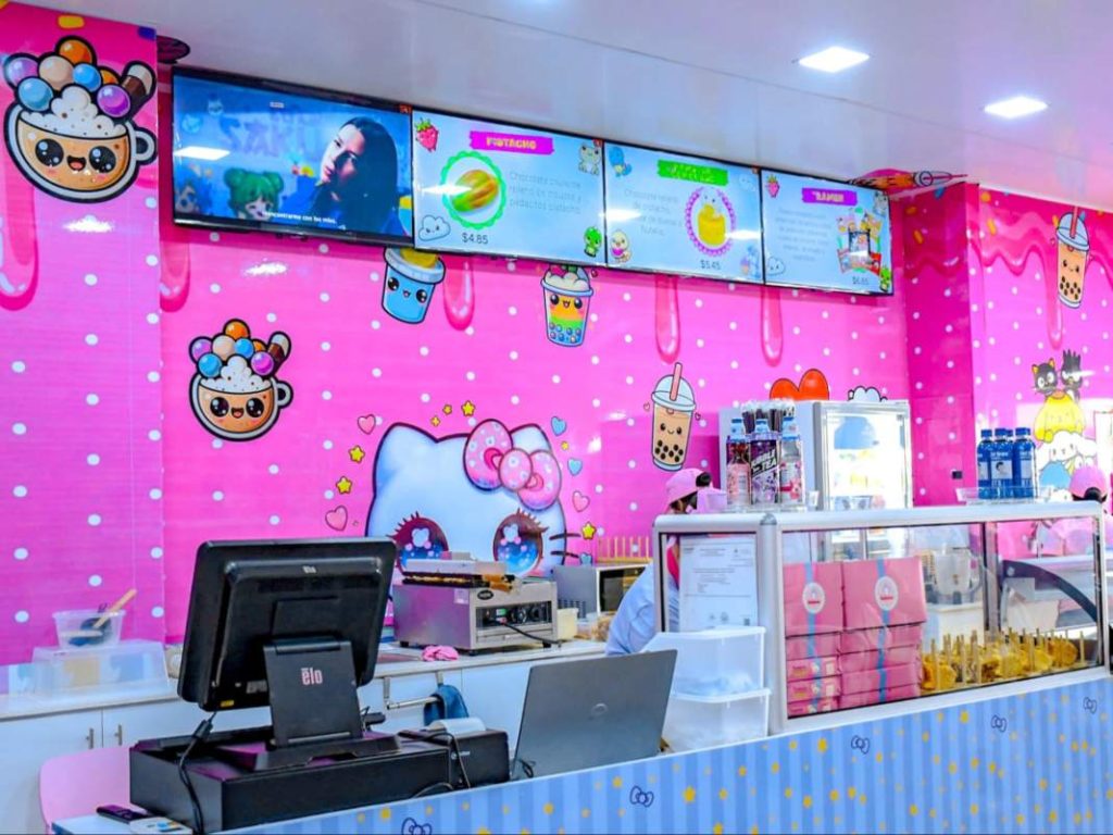 Mochis, ramen y otros postres asiáticos forman parte de la oferta que ya atrae a visitantes en la zona.