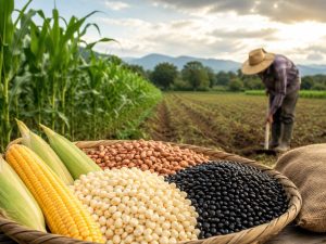 La producción de granos básicos continúa siendo clave para el abastecimiento alimentario y la estabilidad económica del país.