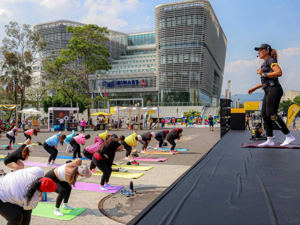 Así se vivió el Smart Fest en el Centro Histórico con yoga, masajes y actividades recreativas