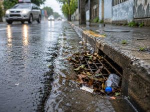 tirar-basura-desechos sólidos