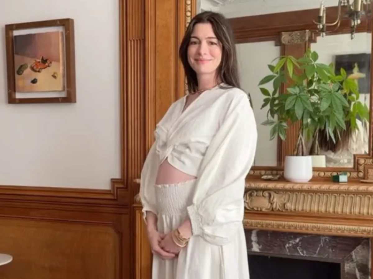 Anne Hathaway está embarazada