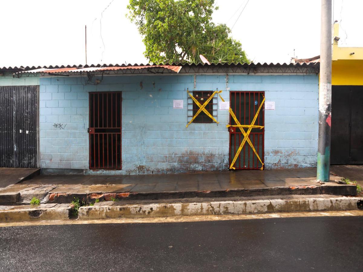 Clausura de cantina en San Martin
