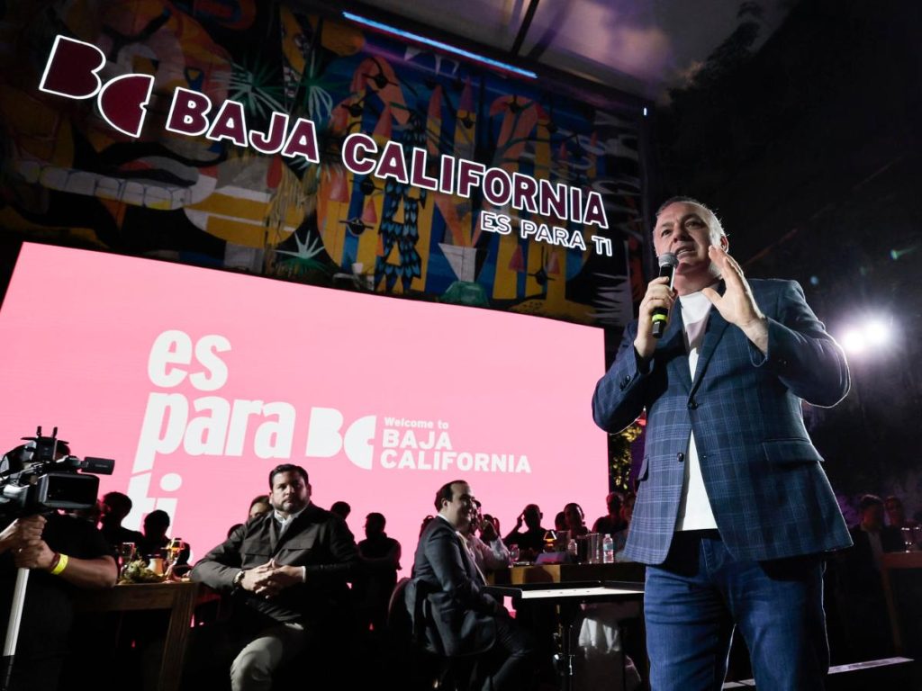 El secretario de Turismo de Baja California, Miguel Ángel Badiola 