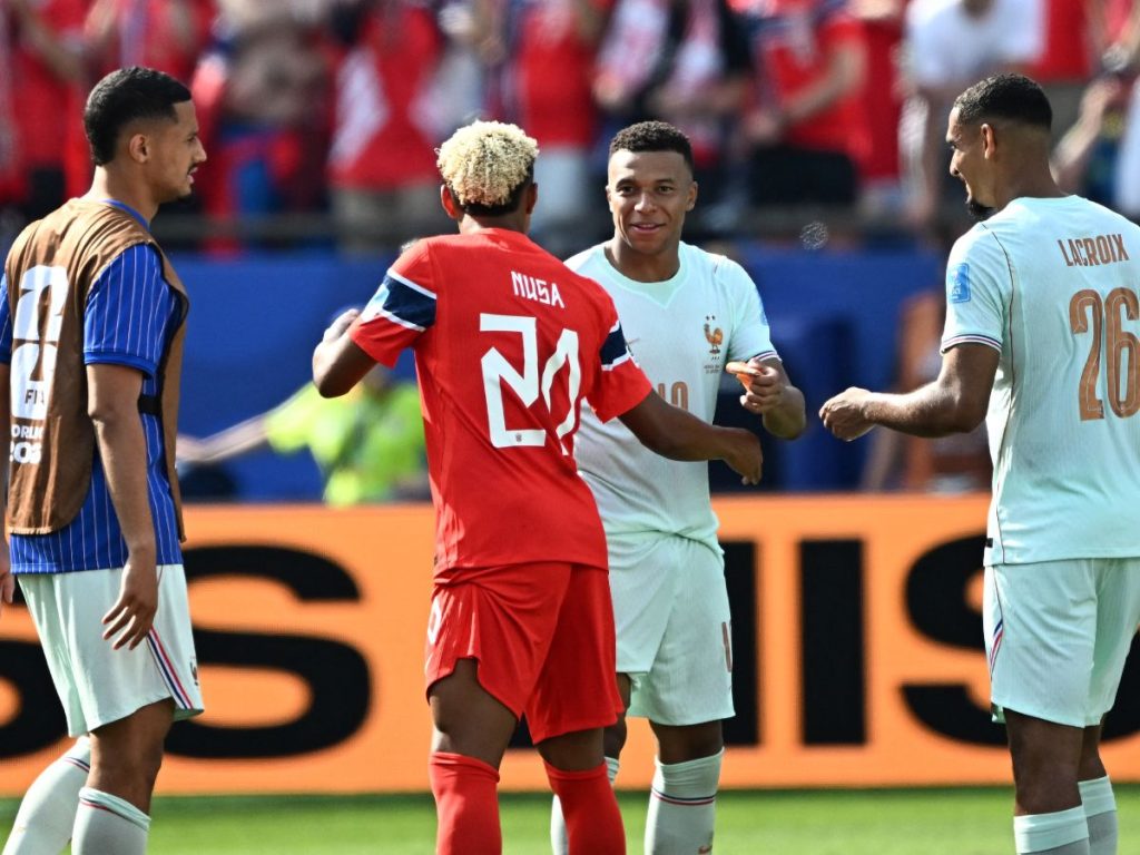 Francia avanzó líder invicta del Grupo I tras vencer 4-1 a Noruega. Fotografía/ AFP