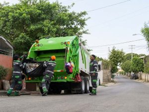 Recolección de basura-recolector