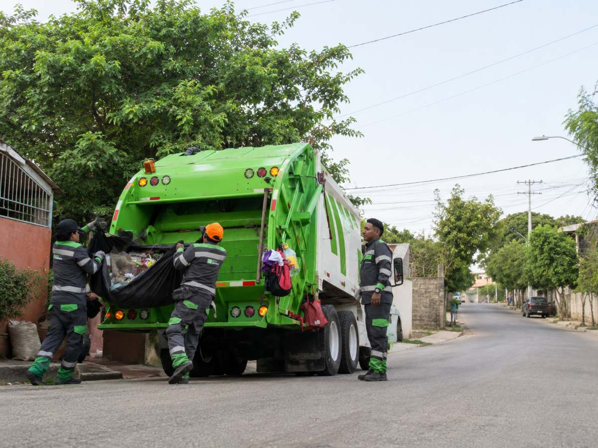 Recolección de basura-recolector