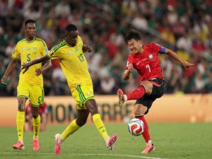 Sudáfrica-Corea del Sur en la fase de grupos