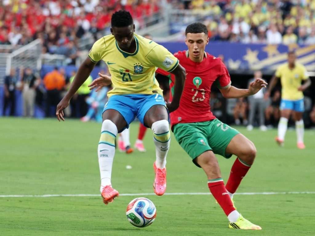 Brasil y Marruecos empataron 1-1 en el Mundial 2026. Foto AFP