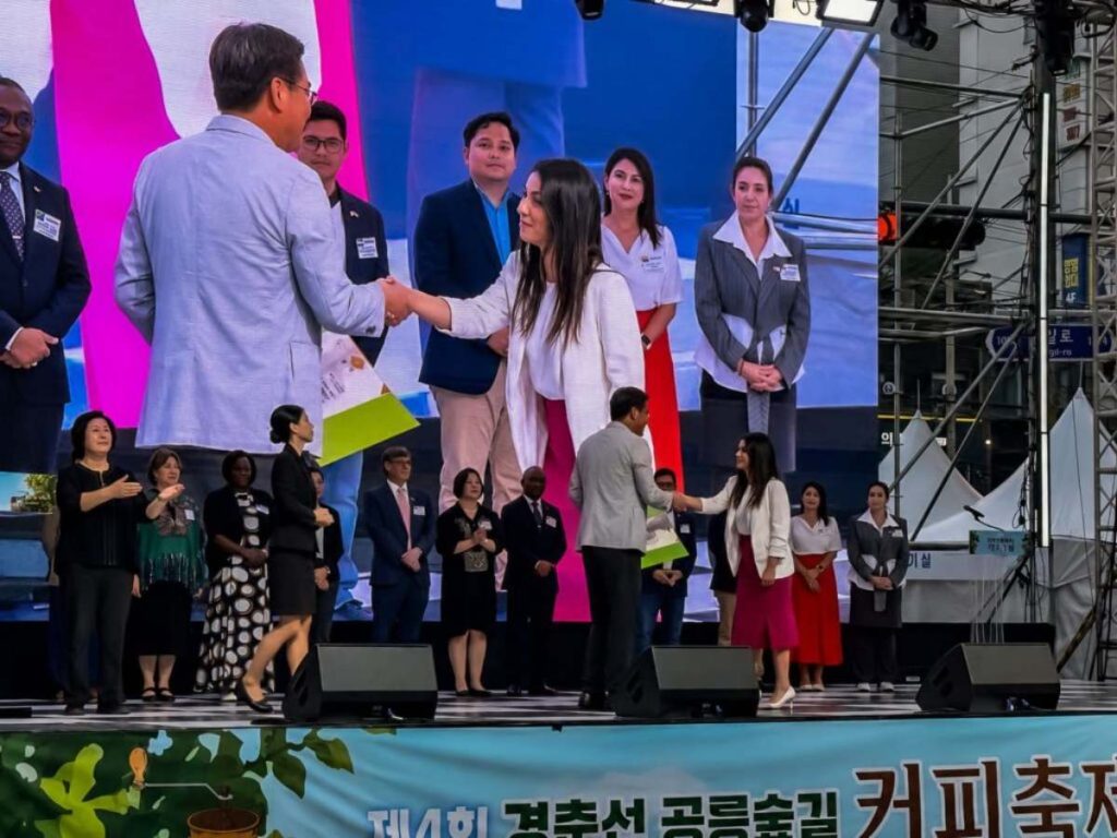 El Salvador recibió el reconocimiento al Mejor Café en la categoría Non-Washed otorgado por la Asociación de Críticos de Café de Corea