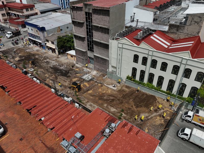 La 3a Avenida Sur será adoquinada tras los trabajos relacionados con el cableado subterráneo.