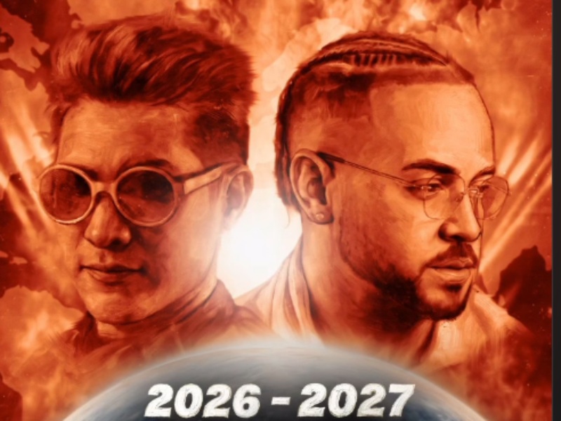 Chino y Nacho anunciaron el Radio Venezuela World Tour 2026-2027, que incluye a El Salvador entre los países confirmados.