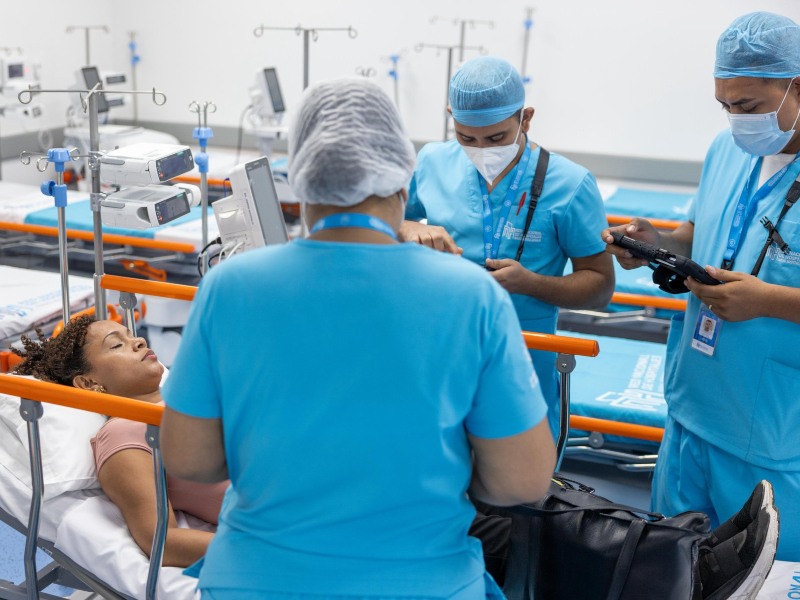 El área de Emergencias del Nuevo Hospital Rosales ya funciona las 24 horas, los siete días de la semana.