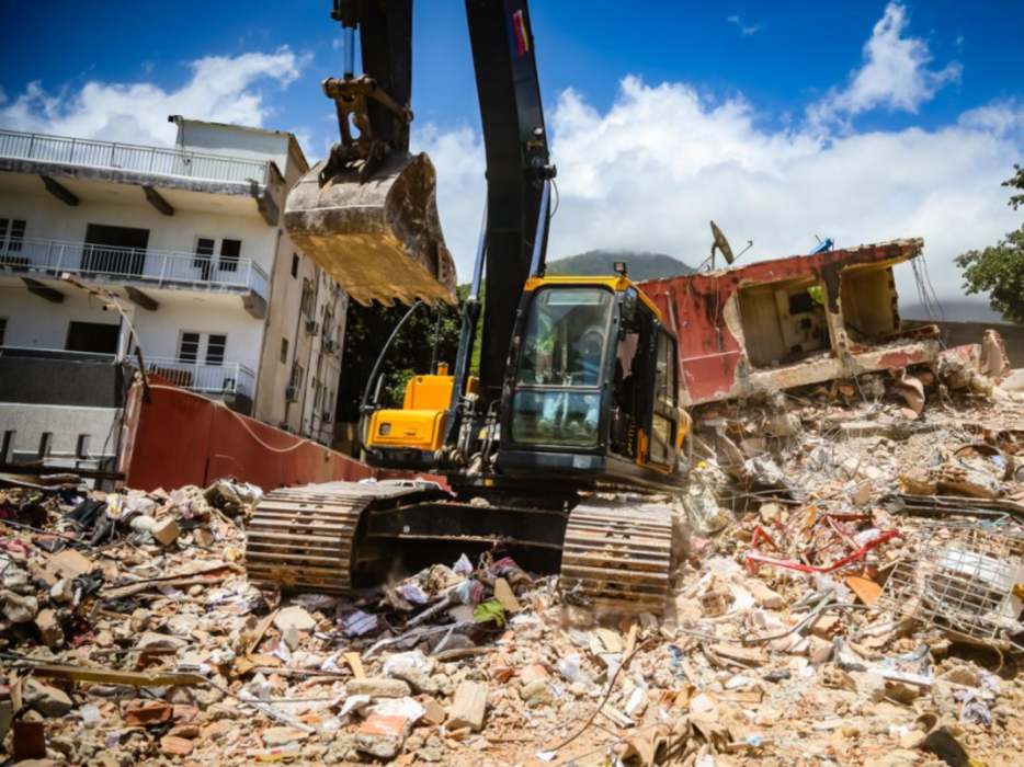 Más de 1,600 rescatistas de varios países participan en las operaciones de búsqueda y asistencia a los afectados