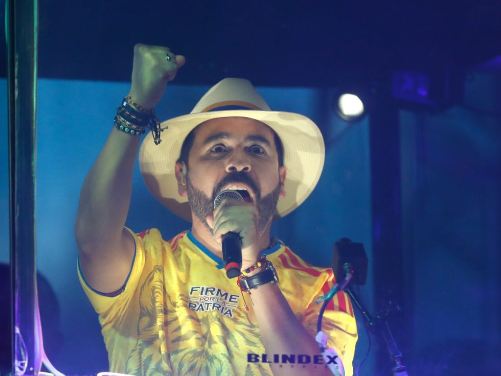 Fotografía de archivo del candidato ultraderechista Abelardo de la Espriella, ganador en la segunda vuelta de las elecciones en Colombia. EFE
