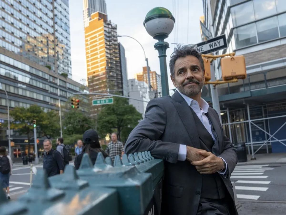 Fotografía de archivo del actor mexicano Eugenio Derbez, durante una entrevista con EFE, en Nueva York (Estados Unidos).