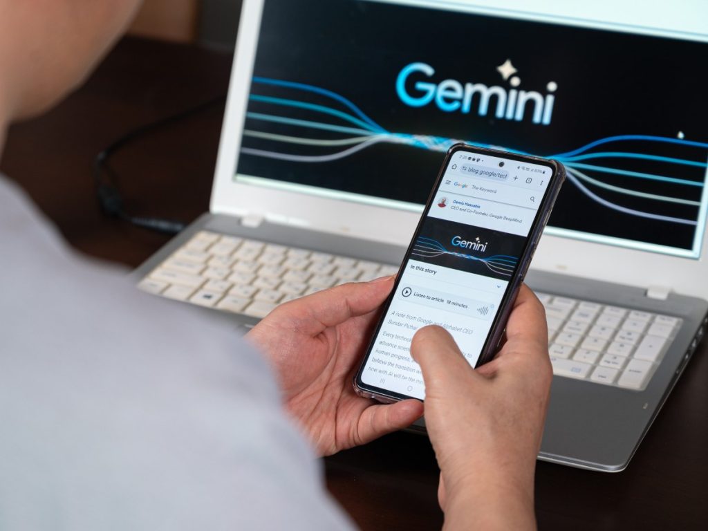 Gemini suma inteligencia artificial a tareas cotidianas como practicar idiomas, generar ideas y crear contenido con más agilidad.