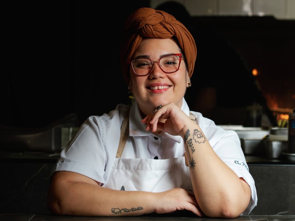 Gracia Navarro destaca la memoria y el maíz criollo en su cocina.