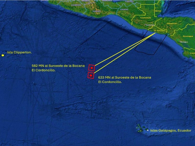 La droga fue localizada en dos embarcaciones tipo Low Profile Vessel (LPV) ubicadas en el océano Pacífico.