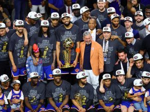 New York Knicks campeones de la NBA. Foto EFE