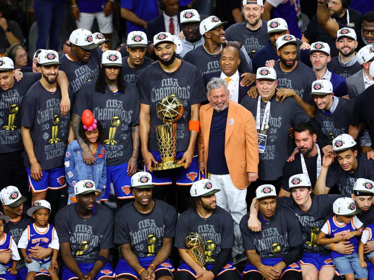 New York Knicks campeones de la NBA. Foto EFE