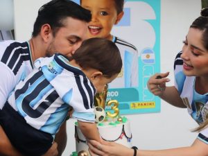 Gianmarco sopló sus velitas rodeado de amor, fútbol y los detalles que hicieron inolvidable su tercer cumpleaños.