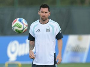 messi mundial debut