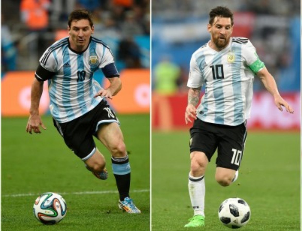 Récord de Messi en Mundiales. Foto AFP