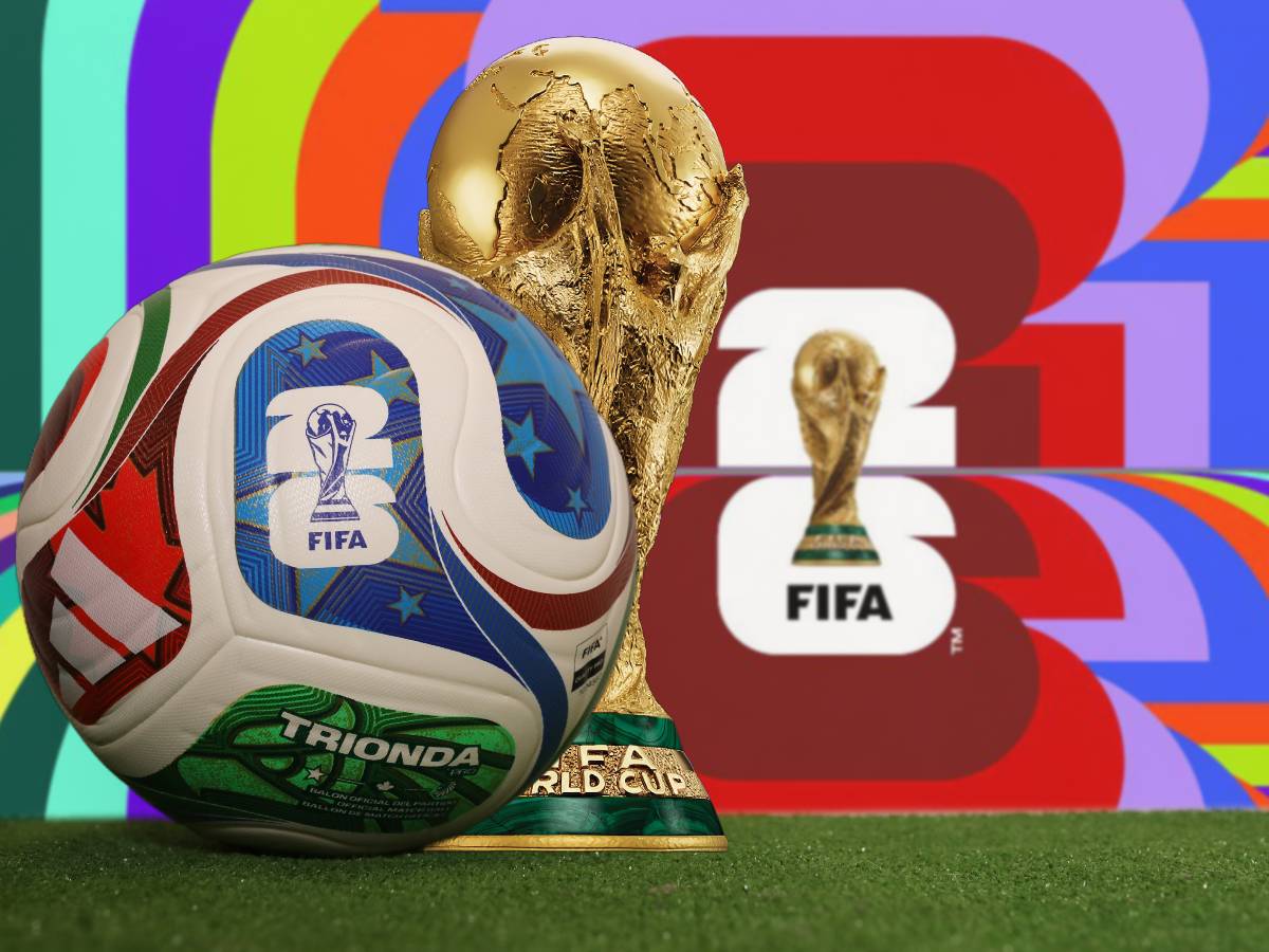 El balón Trionda y el trofeo de la Copa Mundial simbolizan la expectativa por una nueva edición que promete historia, récords y emoción global.
