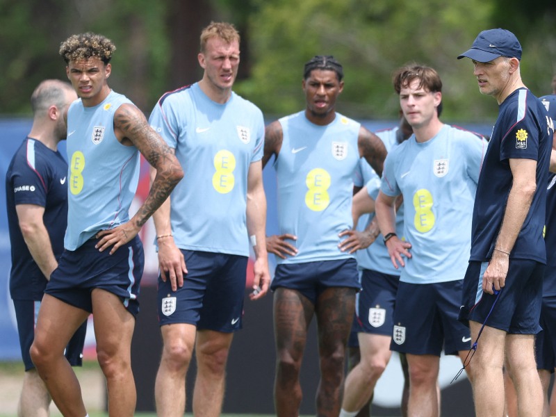 La selección de Inglaterra denunció el robo de botas y balones antes de su primer entrenamiento en Kansas City.