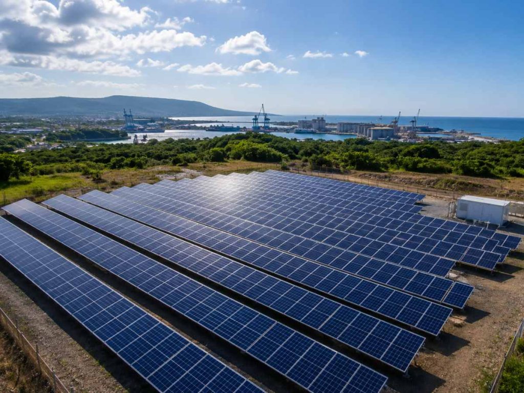 Planta Fotovoltaica Fortaleza, en Acajutla, Sonsonate