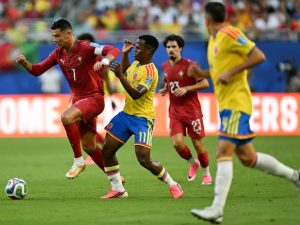 Portugal y Colombia quedaron 0-0. Foto AFP