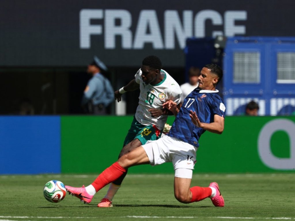 Francias derrotó 3-1 a Senegal. Foto AFP