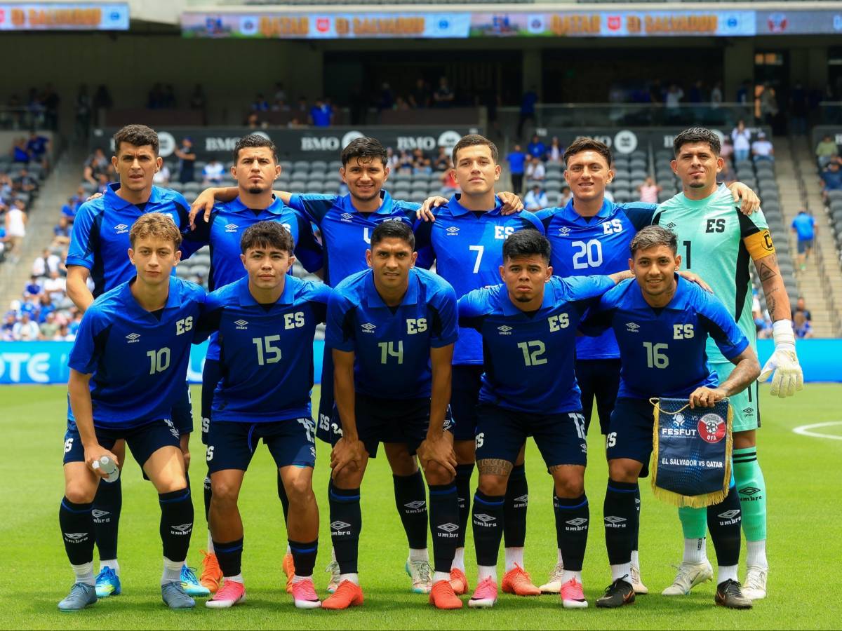 La Selecta ante Qatar. Foto Cortesía FESFUT